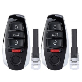 2X New Replacement Proximity Key Fob Remote Compatible with & Fit for Volkswagen Touareg - MPN IYZVWTOUA-01