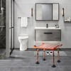 Teak Shower Bench Stool Chair Seat for Inside Shower Bath