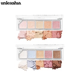 UNLEASHIA Mood Shower Face Palette 4g, Color:101 Ballerino Shower
