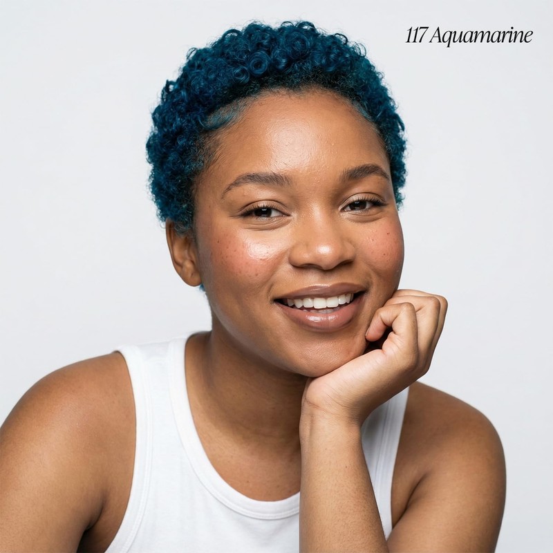 Adore Semi Permanent Hair Color (117 Aquamarine) | Vegan &