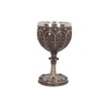 Nemesis Now B4507N9 Grail 17cm Chalice, Resin w/Stainless Steel, Bronze