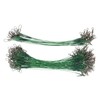 Fishing Wire Leader, Swivels Snap 100PCS Protective Fishing Leader for