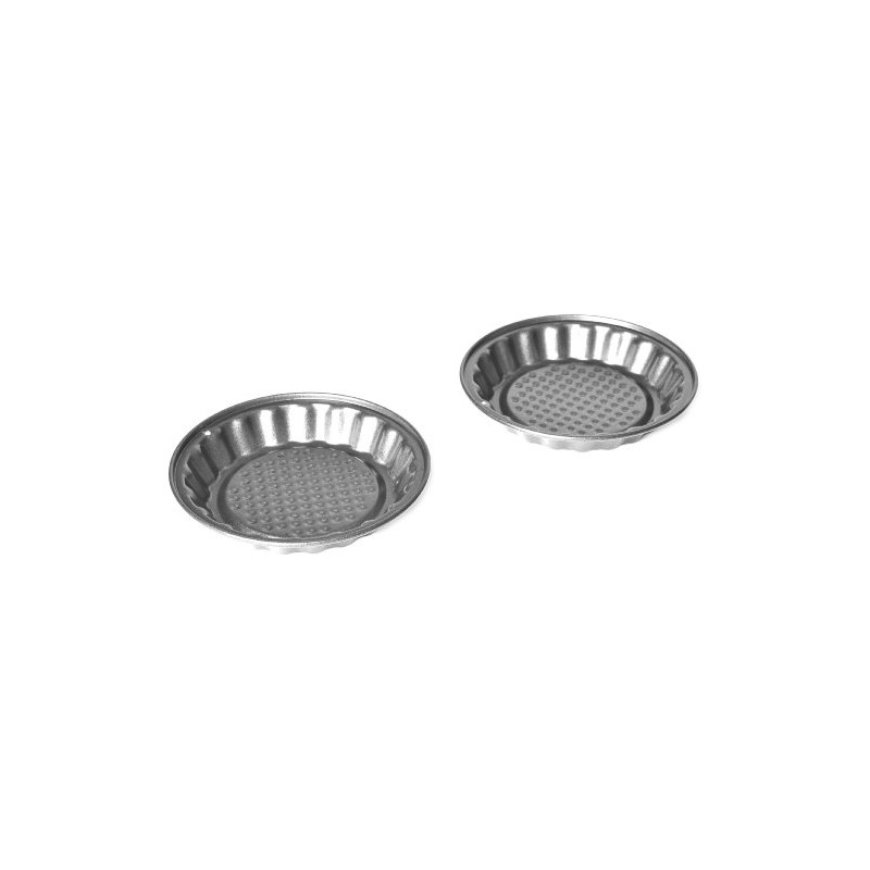 MDC Housewares Chloe's Kitchen 201-501 Tart Pan 2-Piece Set, Mini