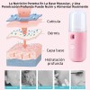Kit Pestañas Maquillaje Aplicacion Extensión Diy Completo Coral Claro