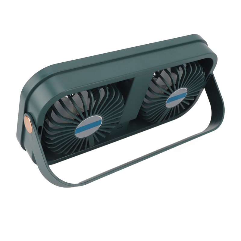 20W Solar Panel High Speed Airflow 5V Dual Exhaust Fan