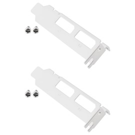 OTOTEC 2PCS Low Profile Bracket DP Port Compatible with NVidia Quadro NVS295 NVS310 Video Card
