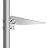 Newpowa Universal Solar Panel Mounting Bracket Single Arm Pole, Wall
