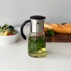 YO-KO Gravity Oil & Vinegar Pot Gravity Silver Oil &