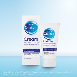 Oilatum Cream for Eczema, Psoriasis and Dry Skin Conditions, Soothing Formula for Sensitive Skin, Hydrating Relief for Itchy, Irritated Skin, 1 x 150g