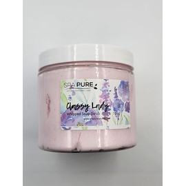 Spa Pure Whipped Soap Scrub - Luscious - Cleans and Exfoliates, Moisturizing, 8 oz, Select Favorites (CLEMENTINE LAVENDER)