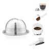 RECAFIMIL Coffee Capsule, Reusable Vertuoline Coffee Pods Refillable Vertuo Capsule
