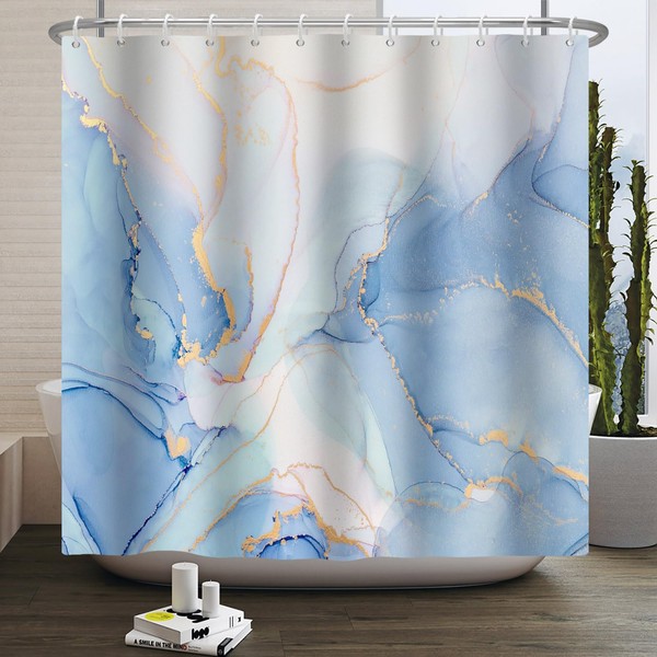 Kzzfqxb Shower Curtains 105 x 160 cm with Plastic Open