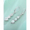 Vesitim Twisted Dangle Earrings Sterling Silver Infinity Drop Earring Three