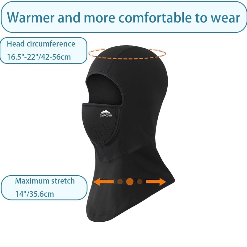 Breathable Winter Thermal Fack Masks Balaclava Ski Mask ，Motorcycle Helmets