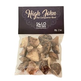 Solo Therapy High John The Conqueror Root , 2 oz , Ipomoea Jalapa , High John Root , for Spells, Magick, Charms, Drawing Luck, Financial Success, Increasing Love, Luck and Justice