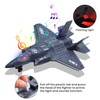 2 Packs Diecast Airplane Toys with Sound & Light, Pull