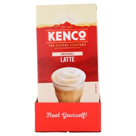 Kenco Latte Instant Coffee Sachets 8x16.3g (Pack of 5, Total 40 Sachets, 652g)