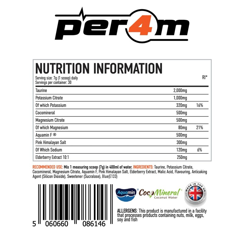 per4m Per4m Hydrate Electrolyte Mix Powder | 500mg Cocomineral |