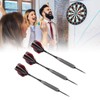 3PCS Metal Tip Darts Set for Dartboard Iron Aluminum Professional