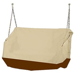 Hanging Porch Swing Cover 420D Waterproof Outdoor Hanging Swing Cover for Patio Garden Hanging Swing Chair 56" Lx32 Wx25 H