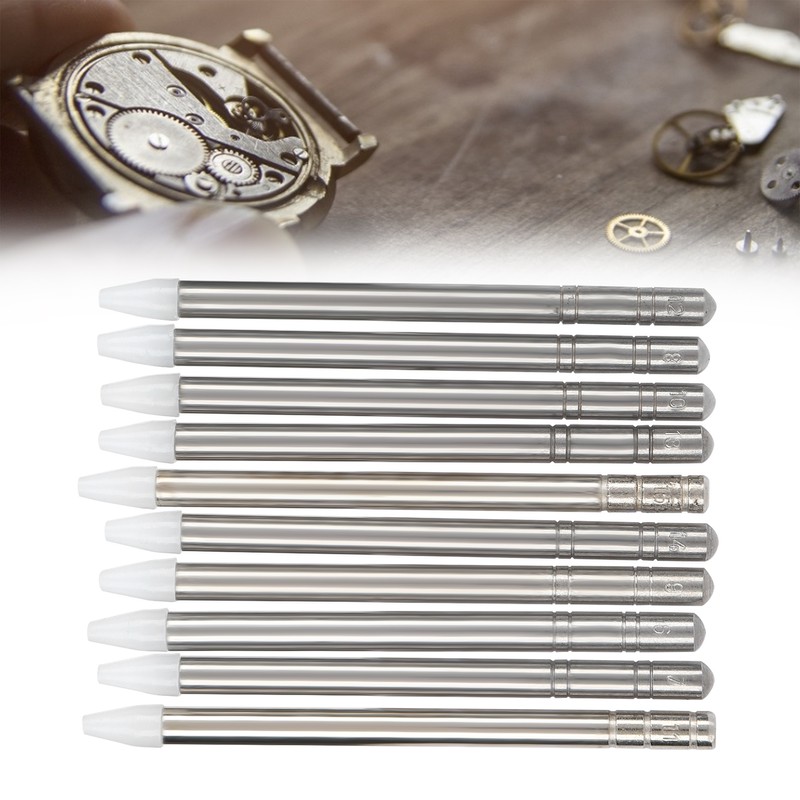 10pcs Professional Watch Hands Fitting Setting Presser Watch Repair Tool