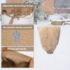 40 × 47 Inch Burlap Winter Plant Cover Bags- Large