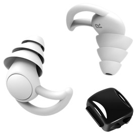 KATLKIU Ohrstöpsel zum Schwimmen aus Silikon, 1 Paar, wasserdichte Ohrstöpsel, Geräuschunterdrückung, wiederverwendbar, Ohrstöpsel zum Schlafen und Schwimmen