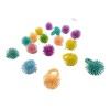 100 Anillos Erizo Juguete Niña Suelto 3cm Multicolor