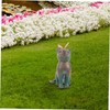 MAGICLULU Miniature Resin Cat Figurine Cute Cartoon Cat Decoration for