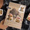 Ta Merry Kawaii Scrapbook Accessories Scrapbooking Supplies,46Pcs Laptop Cute Mushroom