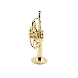 Melody Jane Dolls Houses Cornet Miniature Music Room School Instrument 1:12