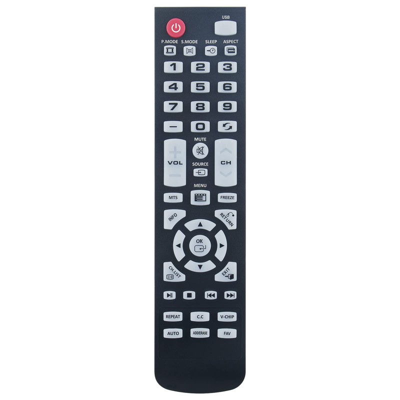 PERFASCIN Replacement Remote Compatible with Element TV ELEFW248 E1AA19N E1AA24N