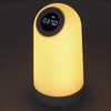 Speaker White Wake Up Light Wireless Speaker Multi Function Bedside