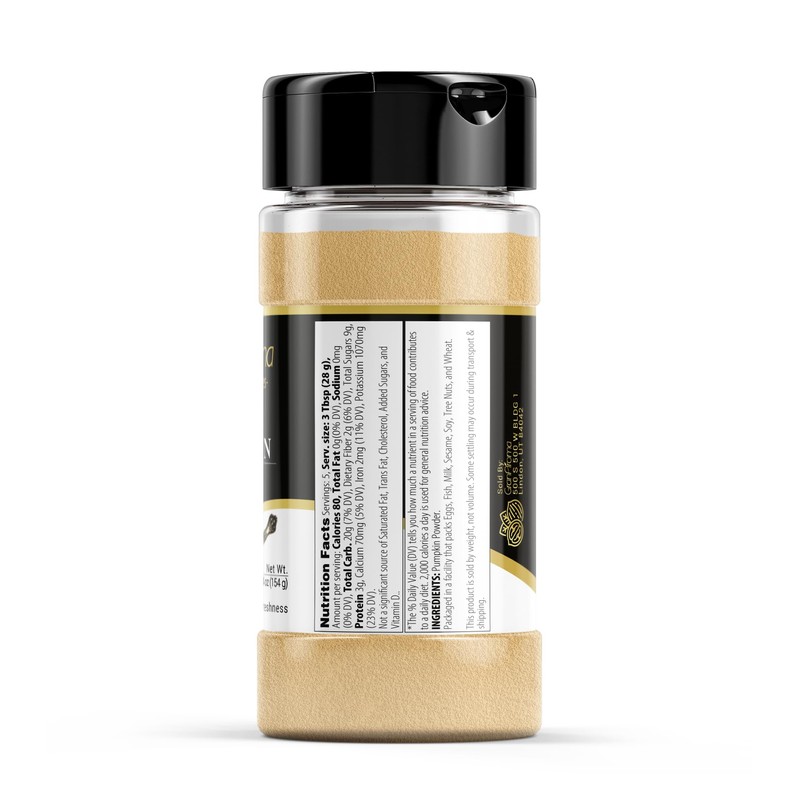 GranAroma Pumpkin Powder, Delicious Baking & Food Additive, Superfood, Pure