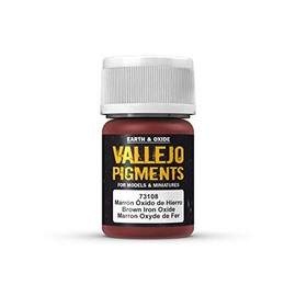 Vallejo Pigments 73108 Brown Iron Oxide (35 ml)