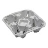 Porta Vasos De Cafe Biodegradable 4 Cavidades -75 Piezas-