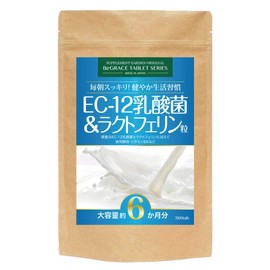 EC-12乳酸菌＆ラクトフェリン粒 大容量約6ヶ月分/360粒（EC-12乳酸菌、ラクトフェリン、ビール酵母、ホエイプロテイン、ビタミンB6）