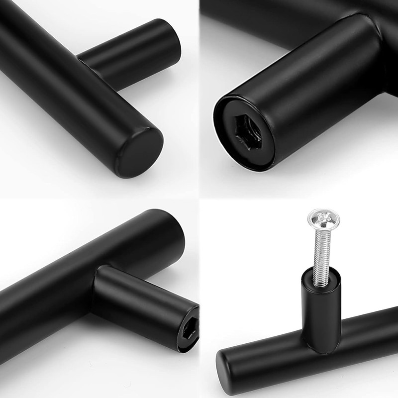 2 Pack Kitchen Cupboard Handles Stainless Steel Kitchen Door Handles