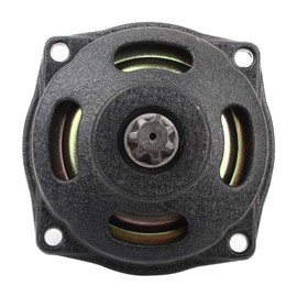 Moto Clutch Bell Housing, Clutch Housing 7t Sprocket Clutch Cover Shell Chain Sprockets Motorbike Accessory Fit for Mini Moto 25h 47cc 49cc Black
