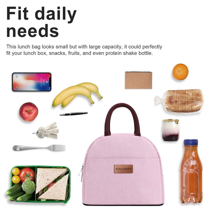 BALORAY- Lunch Bag Men Insulated Lunch Box for Adult Reusable