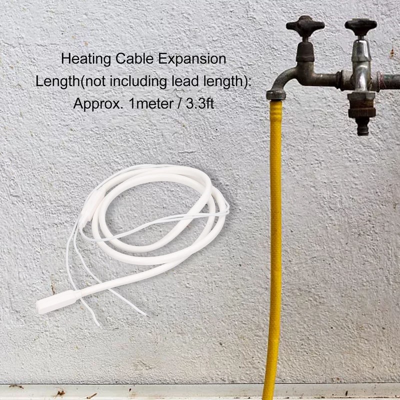 1 Metre Pipe Heating Cable, AC220 V, 40 W, Self-Regulating