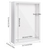 3D Picture Frame for Filling, 3D Deep Object Frame A4,