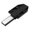 Namvo 4 Pack Push To Open Door Catches Magnetic，Black Cupboard