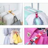 JAKAGO Luggage Strap Coat Holder Gripper Handbag Clip Baggage Suitcase