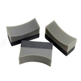3 x Professional Tyre Dressing Applicator Foam Sponge Pad