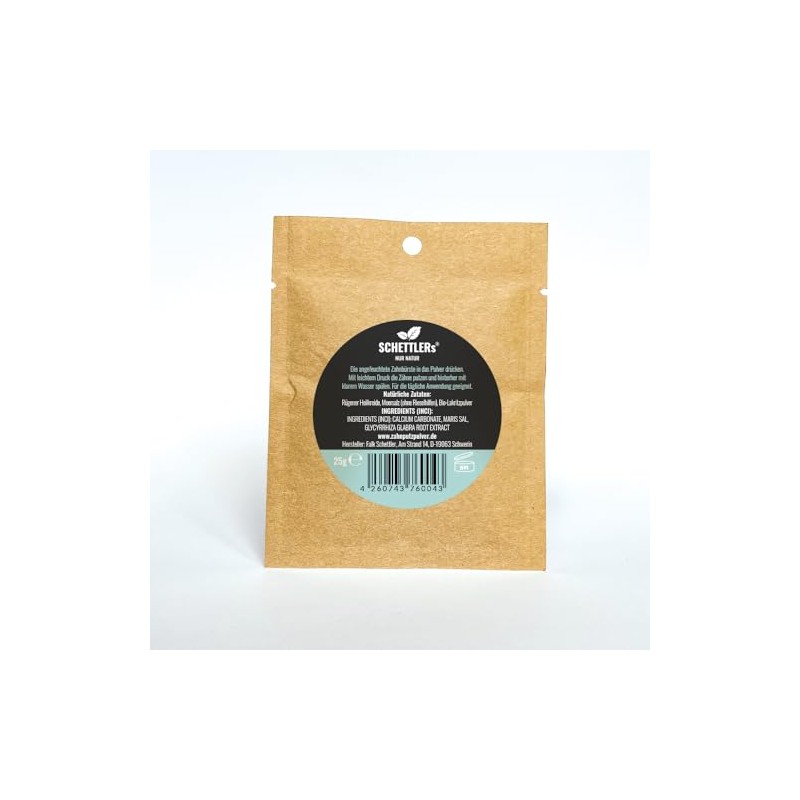 SCHETTLERs Powder Type 3 | Natural Dental Care | 25