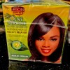 African Pride Olive Miracle Deep Conditioning No Lye Relaxer~Regula