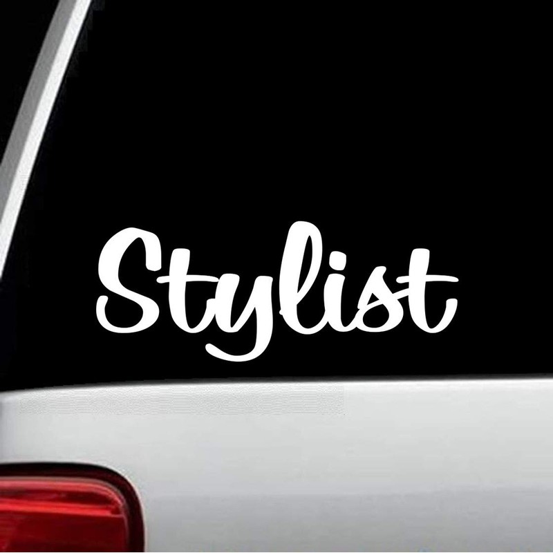 C1069 Hair Stylist Scissors Decal Sticker