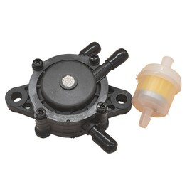 Vacuum Fuel Pump with Fuel Filter for Kohler 17HP-25 HP Small Engine Lawn Mower Tractor for Honda for Yamaha for John Deere