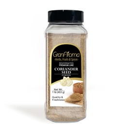 GranAroma Coriander Seed Powder, 1 lb, Light Flavor, Dry Rubs & Marinades